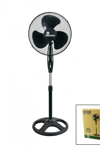 16 İNÇ EV TİPİ AYAKLI VANTİLATÖR 45W - 90 DERECE - 3 PLS PERVANE - 3 KADEME HIZ  MTR-F150 (4940)
