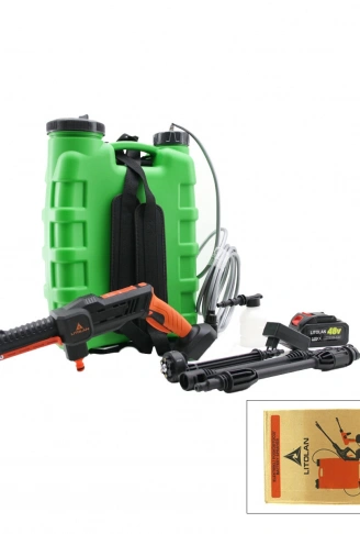 16LT ELEKTİRİKLİ OTO - ARAÇ YIKAMA TABANCASI - İLAÇ POMPASI PÜSKÜRTÜCÜ 4.8V EWASHER (4940)