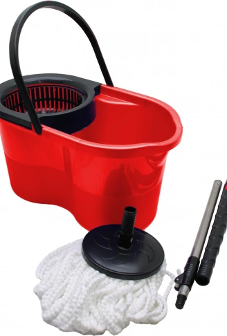 18LT---KUTULU---OTOMATİK DÖNERLİ KOVA MOP TEMİZLİK SETİ (4940)