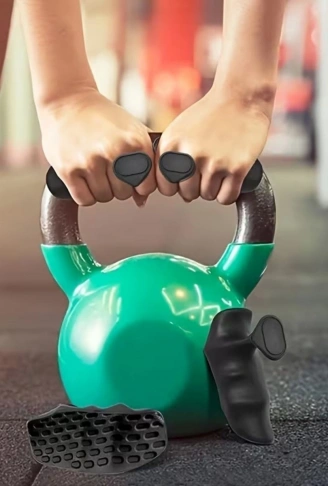 2 Adet Sporcu El Koruma Silikonu – Fitness, Ağırlık Kaldırma ve Antrenman İçin Kaymaz El Pedi (4940)