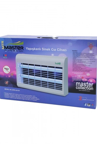 2 LEDLİ SİNEK ÖLDÜRÜCÜ CIZ CİHAZI 30WYAPIŞKANLI 47.5X9X5X29CM100M2 ETKİNLİK ALANI MTR-2X15Y (4940)