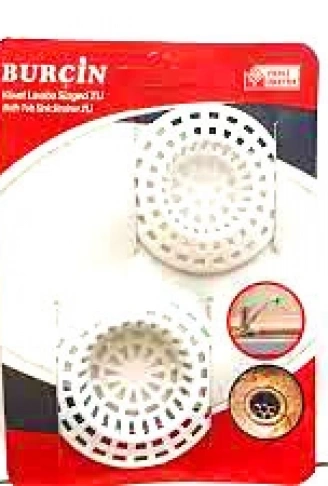 2 PARÇA PLASTİK KÜVET LAVABO SÜZGEÇ (4940)