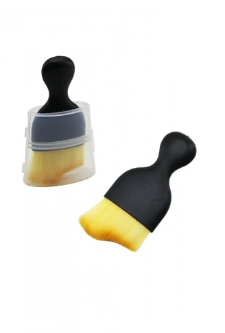 20 ADET OTO ARAÇ TORPİDO - ÇOK AMAÇLI EL TİPİ TEMİZLİK FIRÇASI YUMUŞAK KILLI=1.5-2-2.5CM PLS.ŞEFFAF KUTULU (4940)