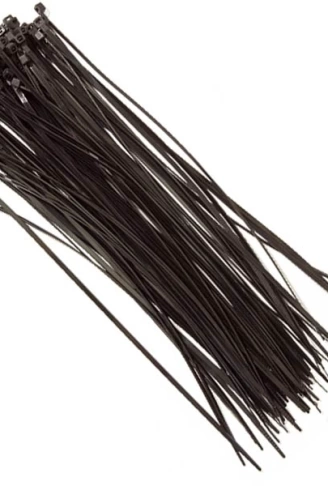 20 CM 3.6MM KABLO BAĞI SİYAH (100LÜ PAKET) (4940)