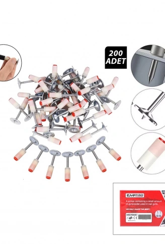 200 PCS BARUTLU ÇİVİ (4940)