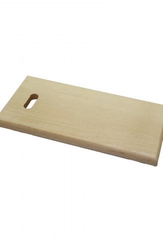 20X40CM   KALIN=2.5CM  AHŞAP KESİM PANOSU - ET TAHTASI  EL GEÇMELİ KULP (4940)