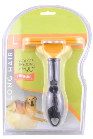 23 KG Üzeri Uzun Tüylü Köpekler İçin Tüy Toplayıcı Ergonomik Tarak (4940)