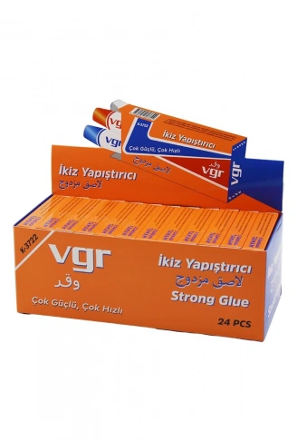 24 ADET İKİZ TÜPYAPIŞTIRICI 20GR2 BİLEŞENLİ EPOKSİ5 DAKİKADA TAMAM SERAMİK-PORSELEN-AHŞAP-PLS.-METAL-CAM (4940)