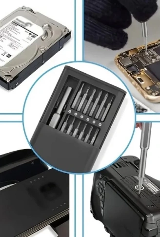 25 Parça Çok Fonksiyonlu Hassas Tornavida Seti (4940)