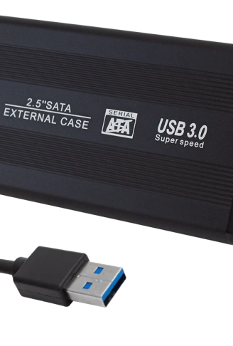 2.5 USB 3.0 SATA HDD KUTUSU + 20 CM KABLO + TORNAVİDA HEDİYELİ (4940)