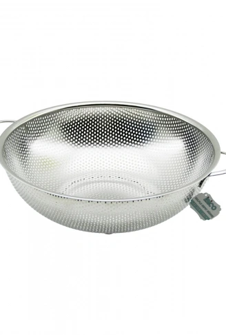 28CM  METAL KULPLU  ÇELİK SEPET SÜZGEÇ İNCE TEL AYAKLI (4940)