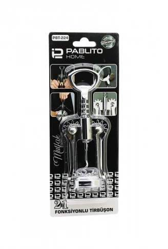 2İN1  METAL ÇELİK  TİRBUŞON - KAPAK  AÇACAK (4940)