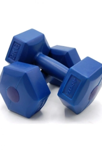 2KG PLASTİK KÖŞELİ DAMBIL 2 PARÇA (4940)