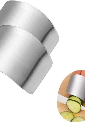 2li Metal Parmak Koruyucu Hızlı ve Güvenli Kesme Paslanmaz Çelik Koruyucu Aparat (4940)