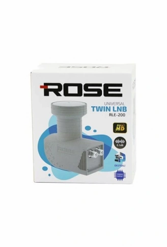 2Lİ UYDU LNB UNIVERSAL TWIN FULL HD - 3D - 0.1dB RLE-200 (4940)