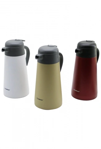 2LT 304 ÇELİK TERMOS INOX SERİSİ 12 SAAT SICAK - 24 SAAT SOĞUK ÇİFT CONTALI KAPAK (4940)