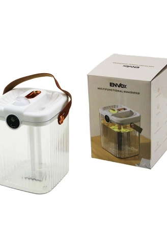2LT USB ŞARJLI - IŞIKLI HAVA NEMLENDİRİCİ BUHAR MAKİNE - KOKU GİDERİCİ 5W (4940)