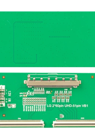 2X60 PIN- 51 PIN LG T-CON FLEXI ÇEVİRİCİ BOARD (4940)
