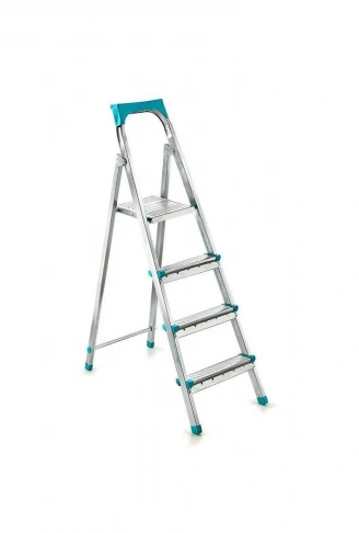 3+1BASAMAKLI METAL MERDİVEN Y: 82CM - 120KG.TAŞIMA KAPASİTESİ (4940)