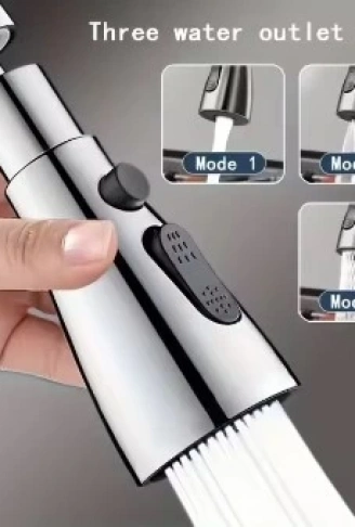 3 Fonksiyonlu Metalik Musluk Başlığı (4940)