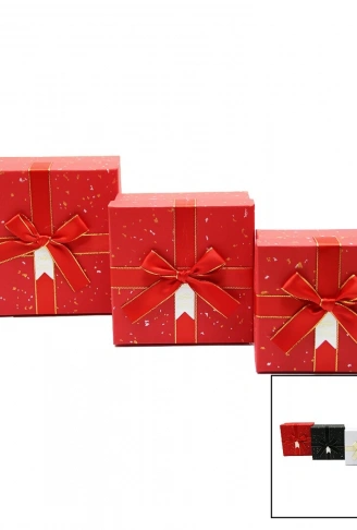 3 LÜ KARE HEDİYE KUTUSU (4940)