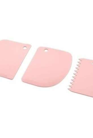 3 PARÇA PLASTİK HAMUR KESİCİ - KAZIYICI (4940)