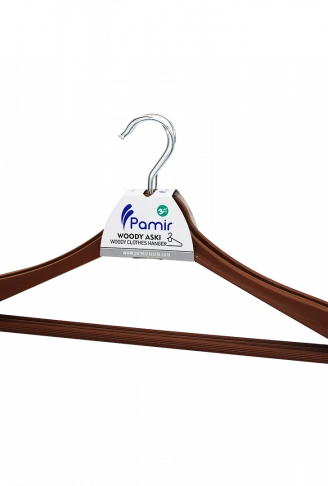 3 PARÇA  PLASTİK WODY METAL BAŞLI ASKI (4940)