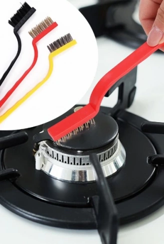 3 Parça Tel Fırça Detaylı Temizlik Seti (4940)