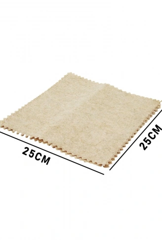 3 PCS 25X25CM YEŞİL LİF KABAK BİTİKİ ÜRETİMİ SAF DOĞAL TEMİZLİK BEZİ (4940)