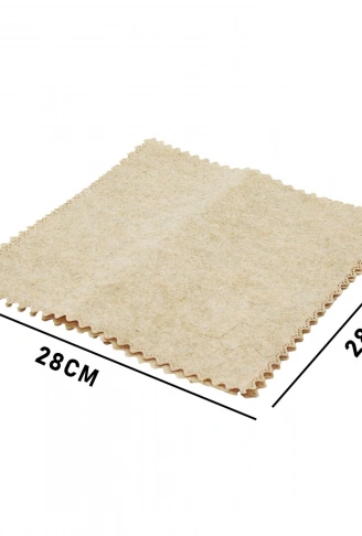 3 PCS 28X28CM YEŞİL LİF KABAK BİTİKİ ÜRETİMİ SAF DOĞAL TEMİZLİK BEZİ (4940)