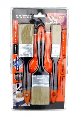 3 PCS - NO:1 İNÇ / 1.5 İNÇ / 2 İNÇ  KESTİRME FIRÇA SET (4940)