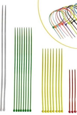 30 Parça Plastik Kablo Kelepçe Seti Kablo Düzenleyici Bağlama Bantları (4940)