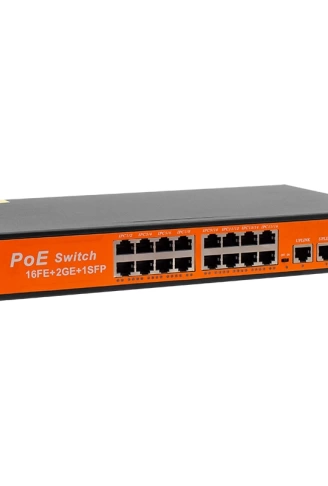 300W 10/100/1000 MBPS 16+3+SFP 16 PORT POE ETHERNET GIGABIT SWITCH (4940)
