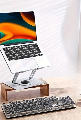 360 Derece Dönebilen Hava Aldıran Laptop Standı (4940)