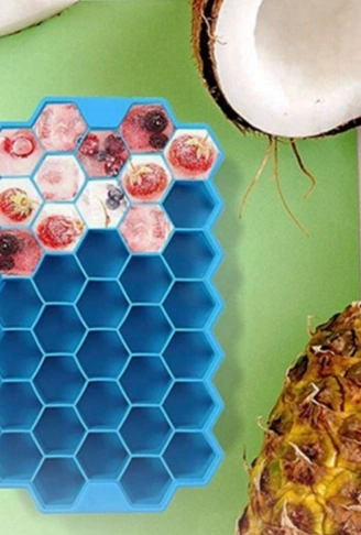 37 Bölmeli Slikon Petek Şeklinde Buz Kalıbı (4940)