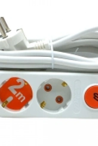 3LÜ ANAHTARLI 2MT.UZATMA KABLO GRUP PRİZ (4940)