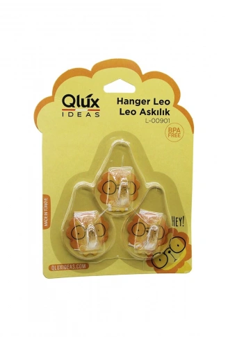 3PCS LEO ASKI ŞEFFAF ASKI YAPIŞKANLI MONTAJ (4940)