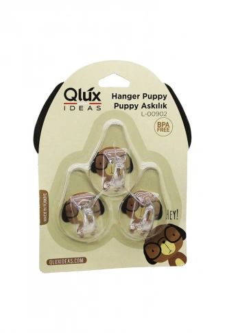 3PCS PUPPY ASKI ŞEFFAF ASKI YAPIŞKANLI MONTAJ (4940)