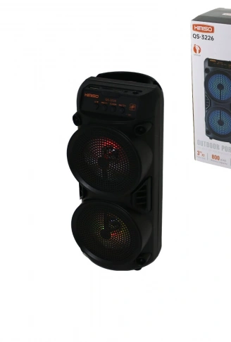 3X2 İNÇ SPEAKER HOPARLÖR BLUETOOTH WIRELESS SPEAKER USB SARJLI - BLUETOOHT 5WX2 PL-4665 (4940)