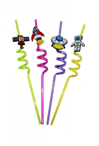 4 PARÇA  FİGÜRLÜ PİPET PLASTİK (4940)