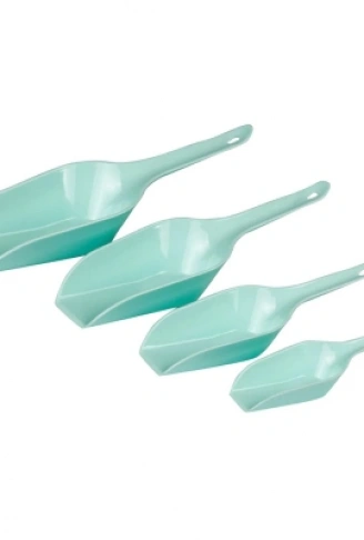 4 PARÇA  ÖLÇÜ ERZAK KÜREK KAŞIK (4940)