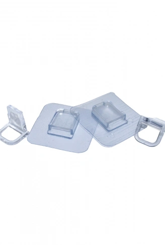 4 PARÇA RAF AYAK APARATI ŞEFFAF PVC YAPIŞKANLI (4940)