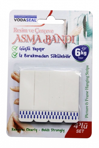 4 PARÇA  RESİM VE ÇERÇEVE ASMA BANTI 6KG.TAŞIMA (4940)