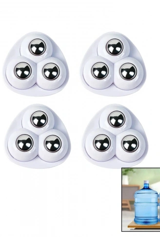4 PCS 3 BİLYA TEKERLEKLİ MOBİLYA EŞYA TAŞIMA APARATI 360 DERECE (4940)