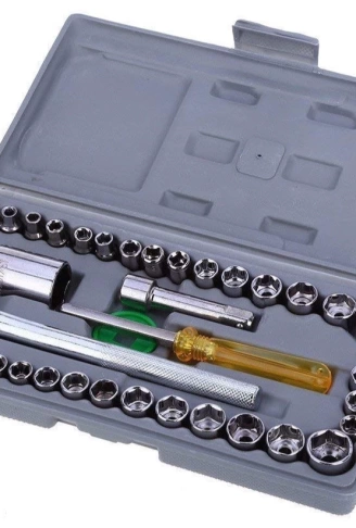 40 PARÇA  LOKMA TAKIMI PLASTİK KUTULU COMBINATION SOCKET WRENCH SET (4940)