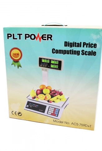 40KG KAFALI DİJİTAL TERAZİ ACS-759D+T (4940)