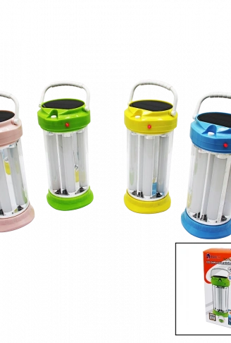 40W X 6 TÜP SOLAR ŞARJLI - FİŞLİ LED IŞILDAK FENER 240W (4940)