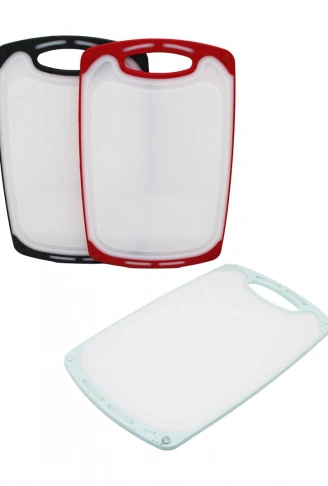 40X24CM  BÜYÜK  PLASTİK  KESİM PANOSU  KAYMAZ SİLİKON KENARLIK - 10MM KALINLIK (4940)