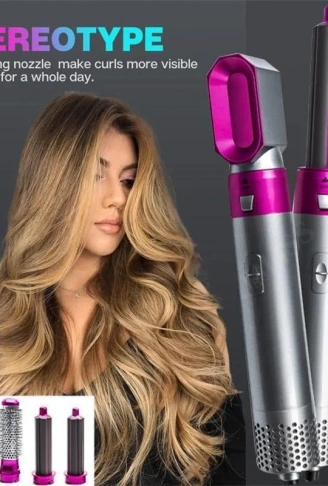 5 in 1 Hava Üflemeli Saç Düzleştirici (4940)