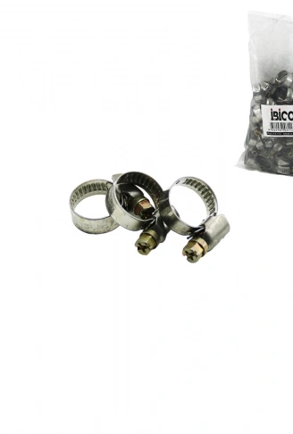 50 ADET 13-19MM METAL HORTUM KELEPÇE TORK AYARLI - AYARLANABİLİR KLİPS (4940)